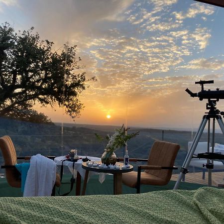 Eco-Lodge En La Reserva Privada Campanarios De Azaba - Proyecto De Conservacion Espeja Eksteriør bilde