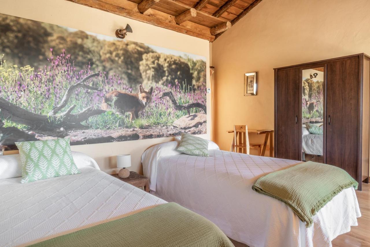 Eco-Lodge En La Reserva Privada Campanarios De Azaba - Proyecto De Conservacion Espeja Eksteriør bilde