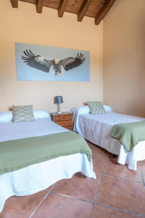 Eco-Lodge En La Reserva Privada Campanarios De Azaba - Proyecto De Conservacion Espeja Eksteriør bilde
