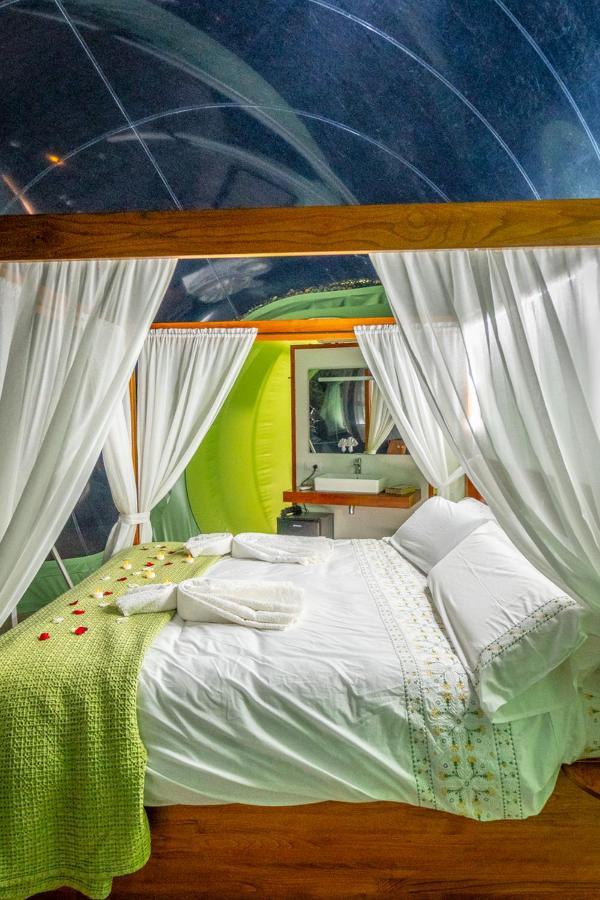 Eco-Lodge En La Reserva Privada Campanarios De Azaba - Proyecto De Conservacion Espeja Eksteriør bilde