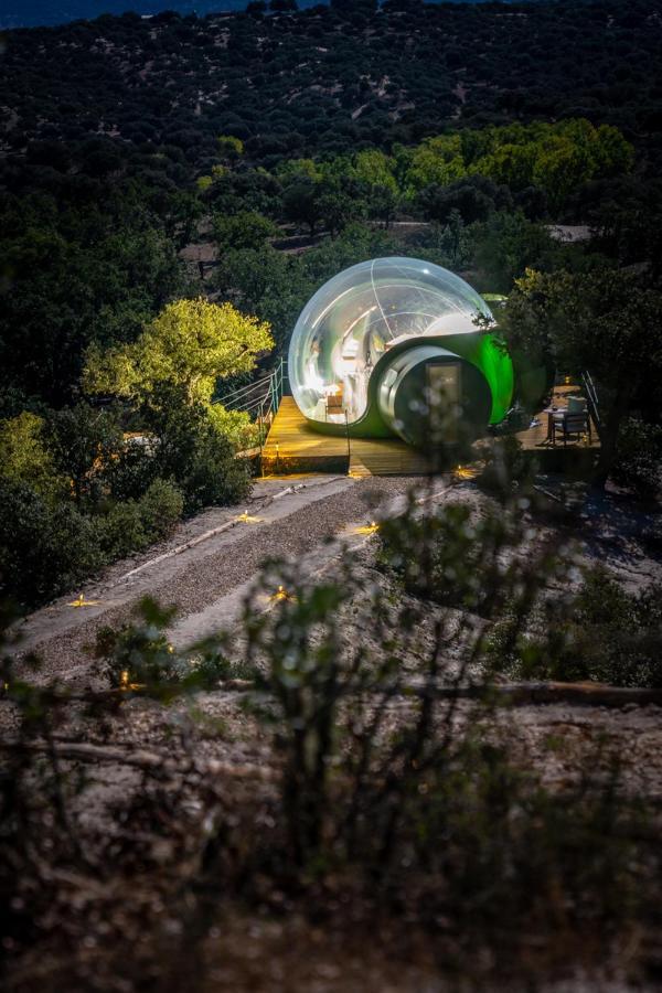 Eco-Lodge En La Reserva Privada Campanarios De Azaba - Proyecto De Conservacion Espeja Eksteriør bilde